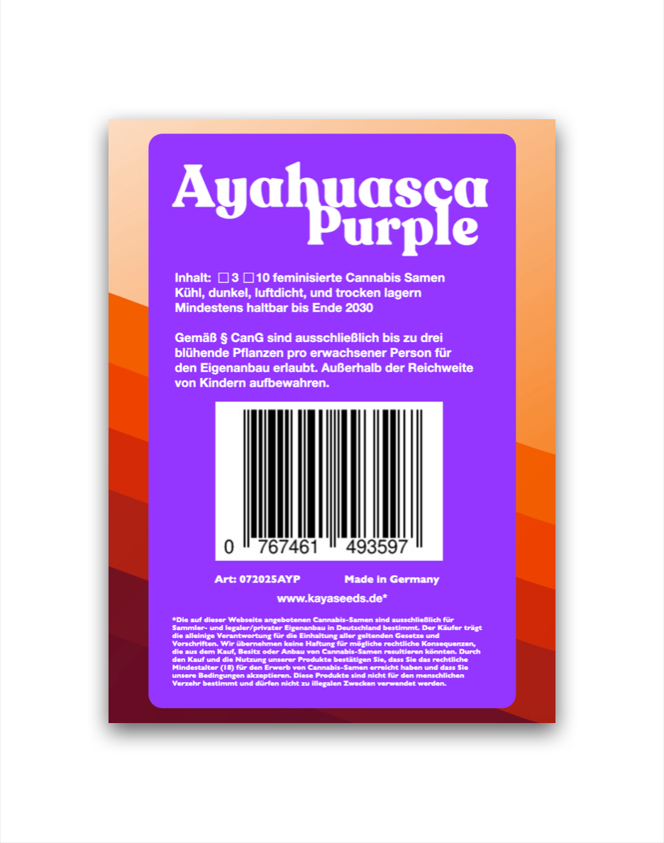Ayahuasca Purple